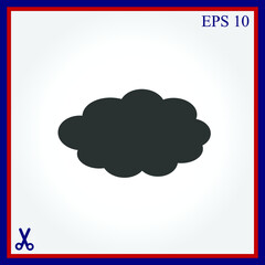 Cloud vector icon