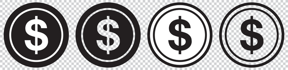 SYMBOLE MONNAIE DOLLAR