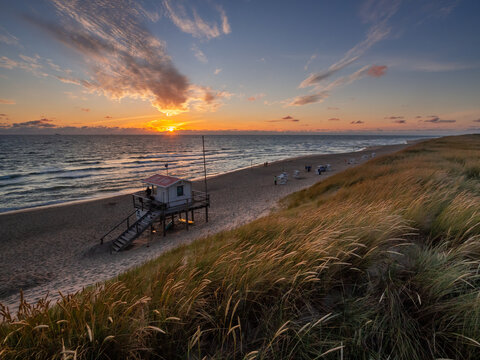 Sonnenuntergang auf Sylt