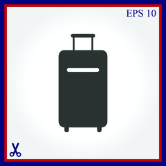 Baggage vector icon