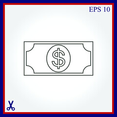 Vector Dollar Sign Icon
