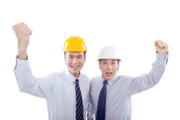 Oriental engineer portrait