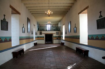 Mission San Francisco Solano in Sonoma State Historic Park, San Francisco, California.