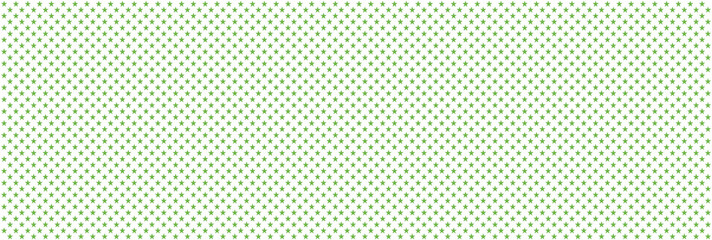 pattern with green stars - vector background