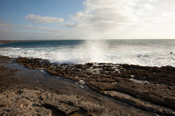 beach and rocks