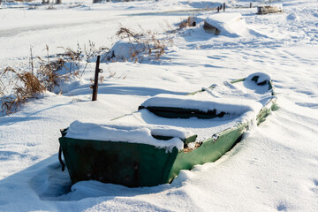 Zima w Narwiańskim Parku Narodowym, Podlasie, Polska © podlaski49