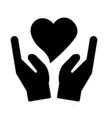 Hands and heart, Valentine's Day