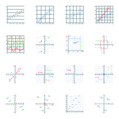 
Pack of Modern Diagrams Flat Icons
