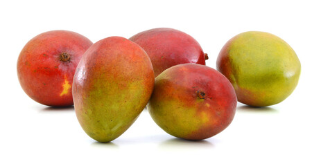 mango fruit isolated on white background