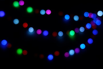 abstract background with lights