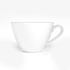 Biała filiżanka
