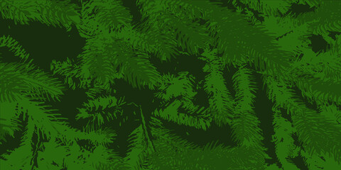 Background for a New Year's card. Christmas background. Vector illustration