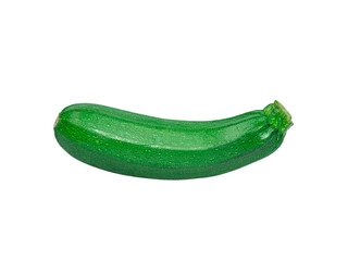 Zucchini, White Background, Cut Out, Single Object