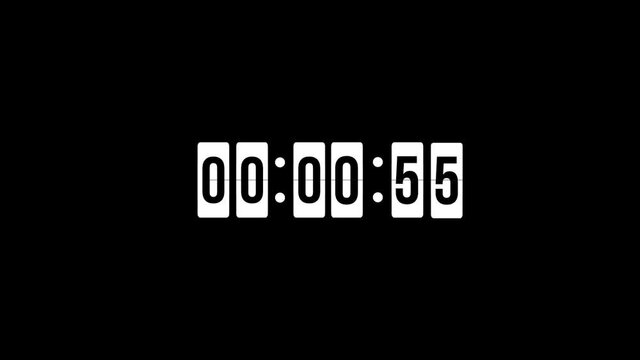 countdown 1 minute