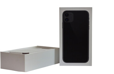 White box from a black phone