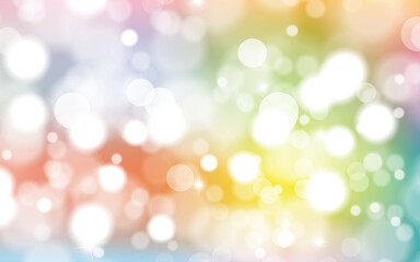 Obraz premium Abstract shiny blurred lights background stock illustration