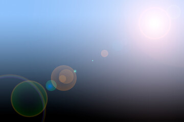 Blue background, denim jeans background. Digital Natural lens flare..
