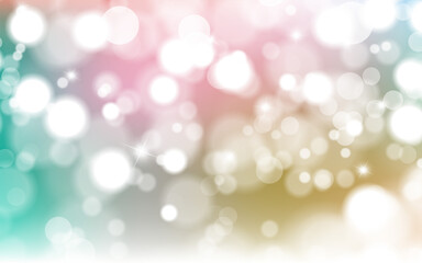 Obraz premium Abstract shiny blurred lights background stock illustration