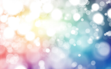 Fototapeta premium Abstract shiny blurred lights background stock illustration