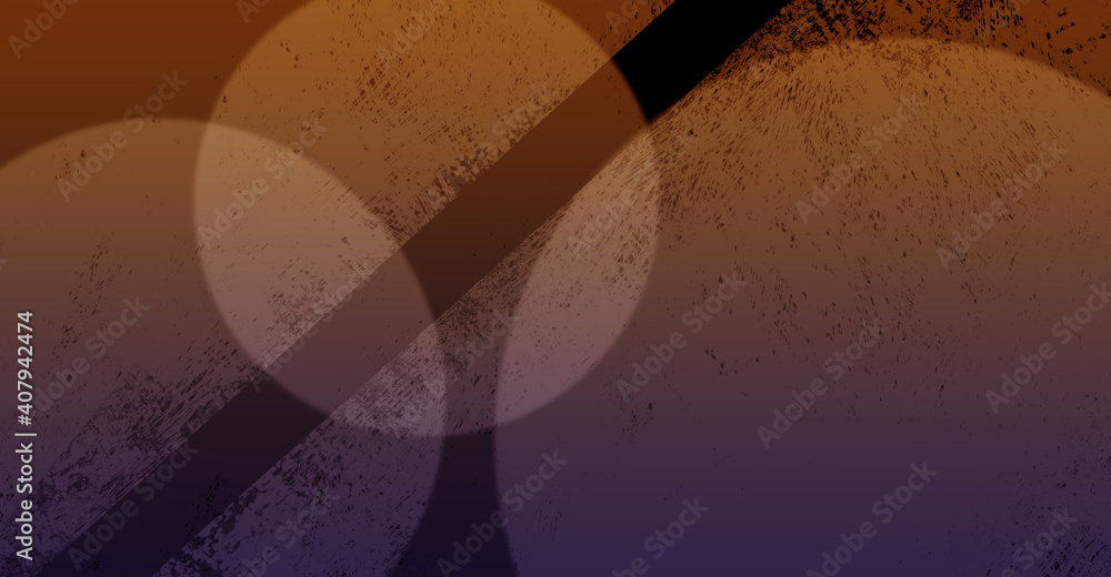 Poster abstract textured grunge background with circles and gradient