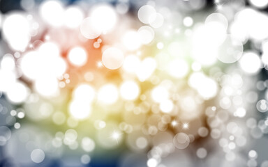 Fototapeta premium Abstract shiny blurred lights background stock illustration