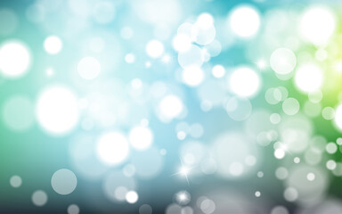 Fototapeta premium Abstract shiny blurred lights background stock illustration