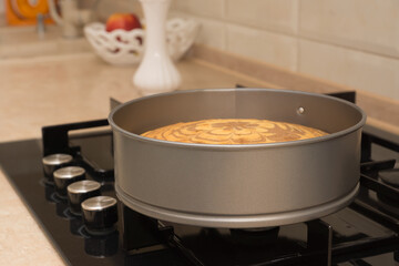 delicious beautiful freshly baked pie