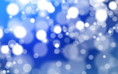 Abstract shiny blurred lights background stock illustration