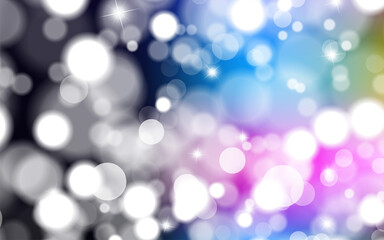 Abstract shiny blurred lights background stock illustration