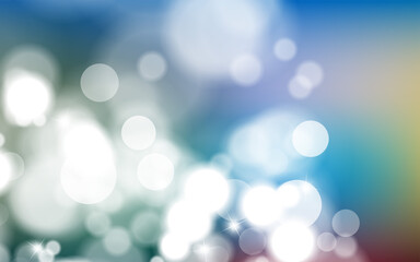 Abstract shiny blurred lights background stock illustration