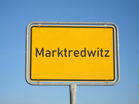 Ortsschild Merktredwitz