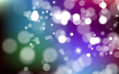 Abstract shiny blurred lights background stock illustration