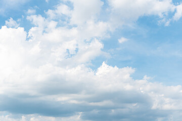 Blue sky background with clouds