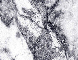 Marble tile surface structure