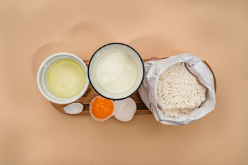 milk and bread cooking process