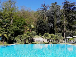 swimming pool in the resort