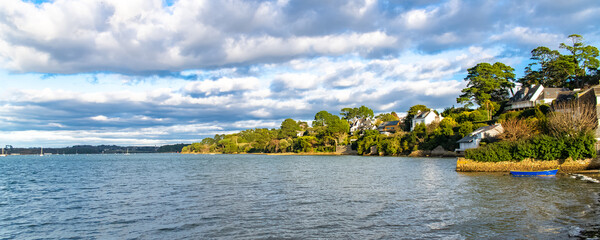 Brittany, Ile aux Moines island, the harbor