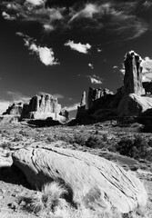 the ruins of the ancient fortress