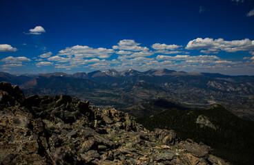 landscape with clouds