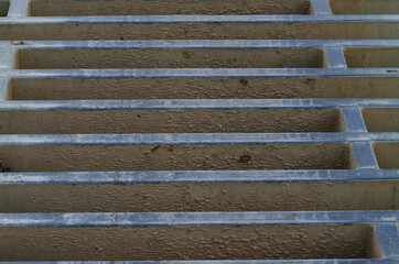 Industrial cattle grid barrier 