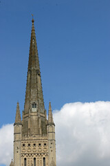 Norwich cathedral spire
