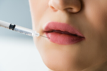 Aesthetic Face Lift Filler Injection