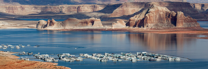 Lake Powell with Marina