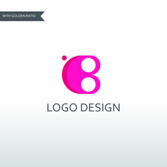 b letter for simple logo design