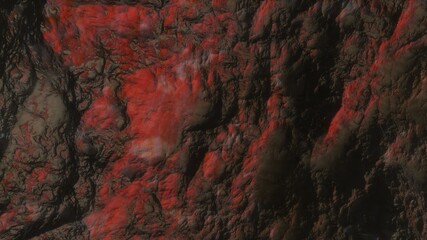 abstract aerial view, abstract cosmic texture, top view of alien planet, texture of th exo planet, abstract texture 3d render
