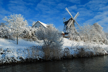  Windmill on the river © rysiek