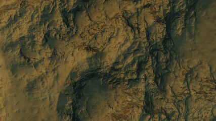 abstract aerial view, abstract cosmic texture, top view of alien planet, texture of th exo planet, abstract texture 3d render
