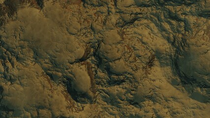 abstract aerial view, abstract cosmic texture, top view of alien planet, texture of th exo planet, abstract texture 3d render
