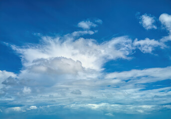 Crystal Blue Skies - OcuDrone Aerial Sky Images