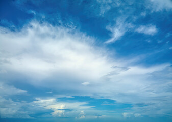 Naklejka na ściany i meble Silky Smooth Skies - OcuDrone Aerial Sky Images
